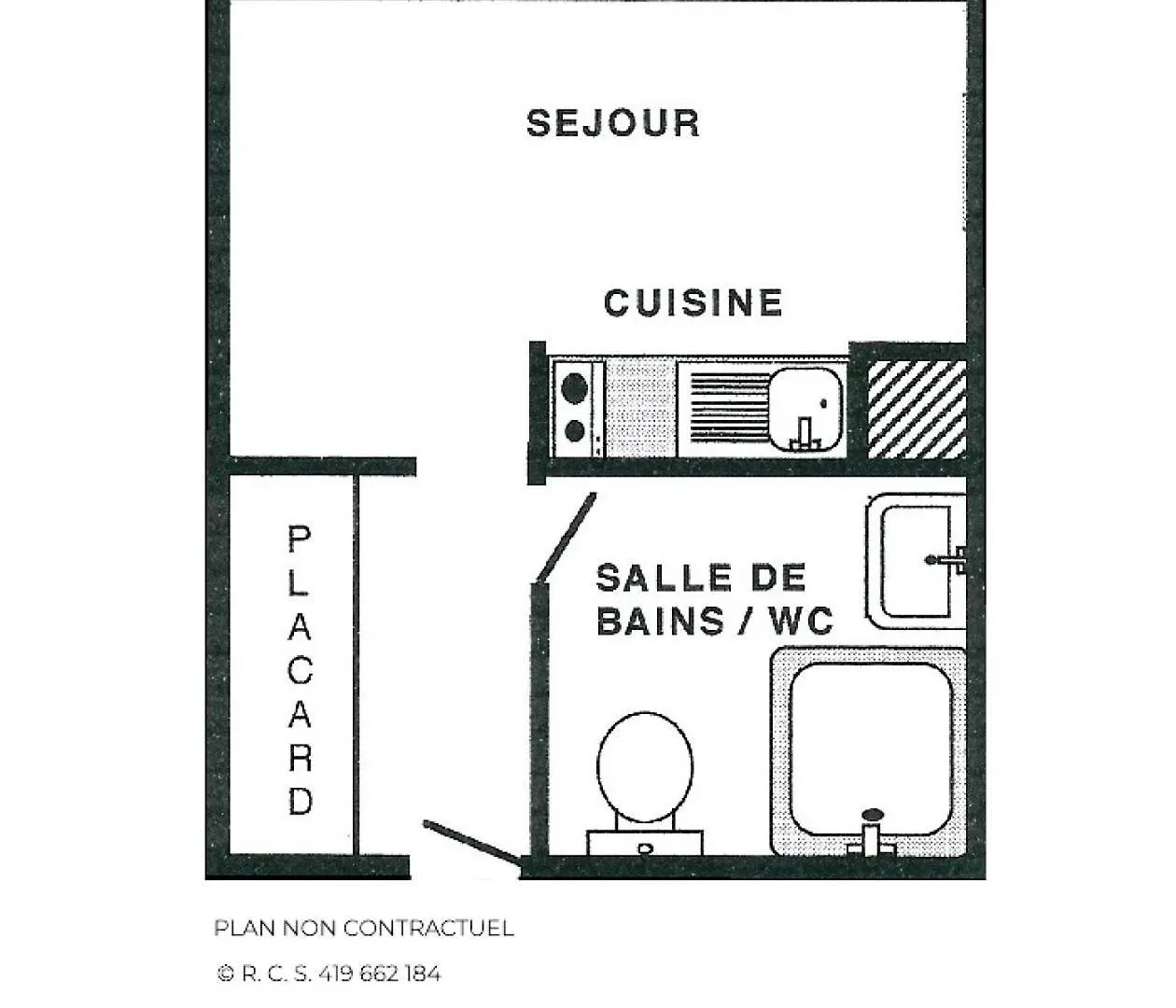 Residence Combes - Studio 2 Personnes Ski Aux Pieds Aux Menuires Mae-6024 Saint-Martin-de-Belleville France